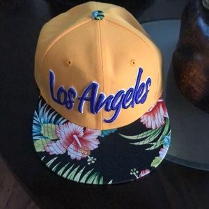 Los Angeles floral SnapBack